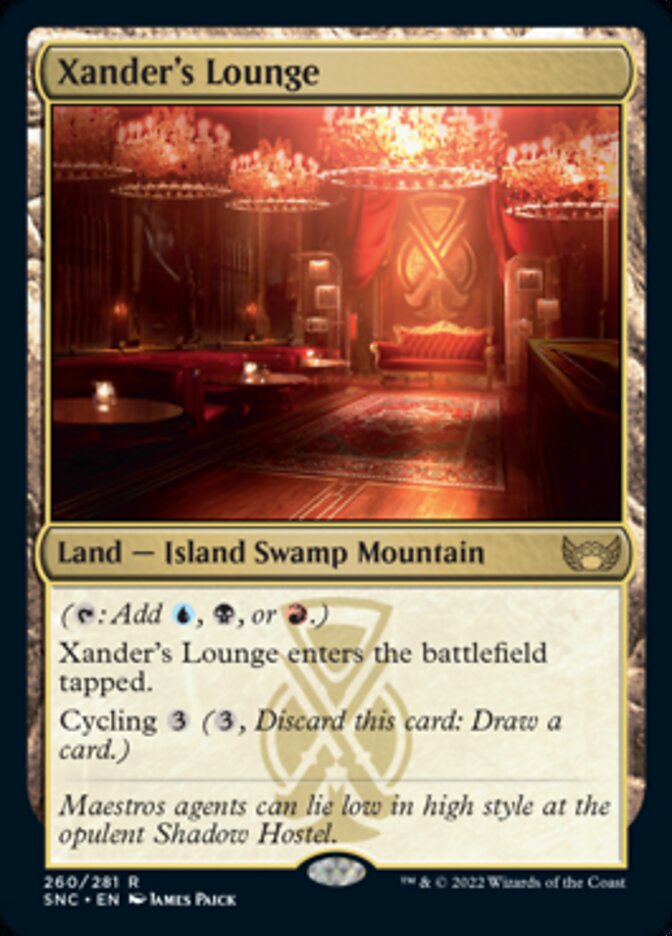Xander's Lounge [Streets of New Capenna]-1