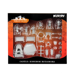 WizKids Deep Cuts Unpainted Miniatures Castle Kingdom Retainers-1