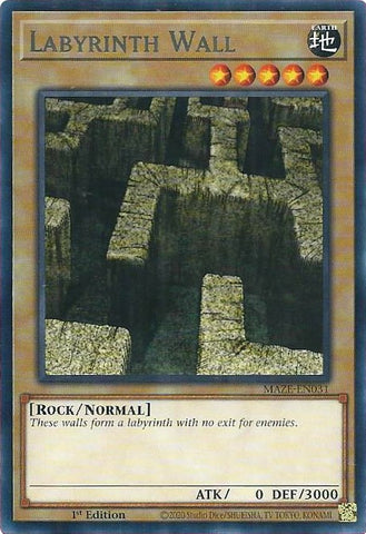 Labyrinth Wall [MAZE-EN031] Rare