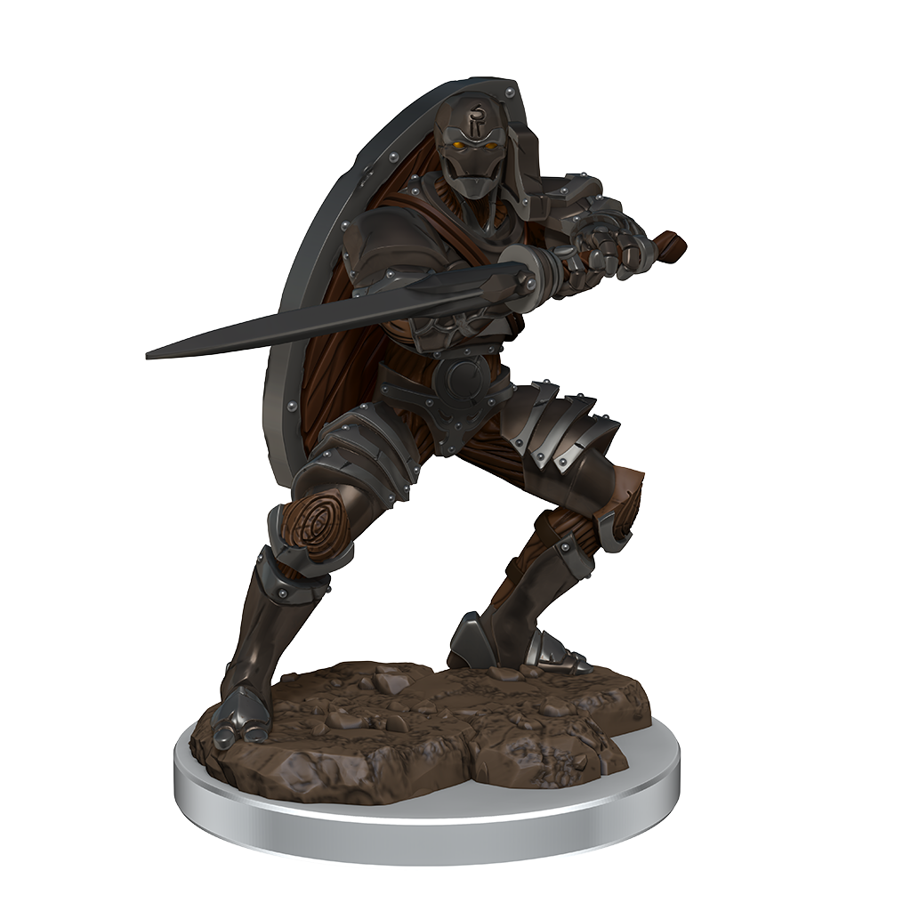 D&D Premium Painted Figures Warforged Fighter Male-1