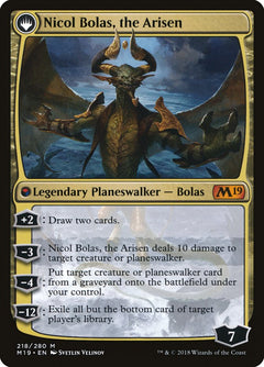 Nicol Bolas, the Ravager // Nicol Bolas, the Arisen [Core Set 2019]-2
