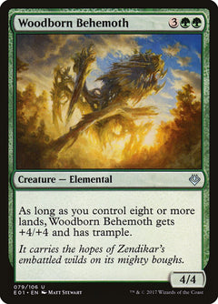 Woodborn Behemoth [Archenemy: Nicol Bolas]-1