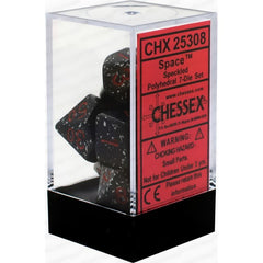 CHX 25308 Speckled Polyhedral Space 7-Die Set-1