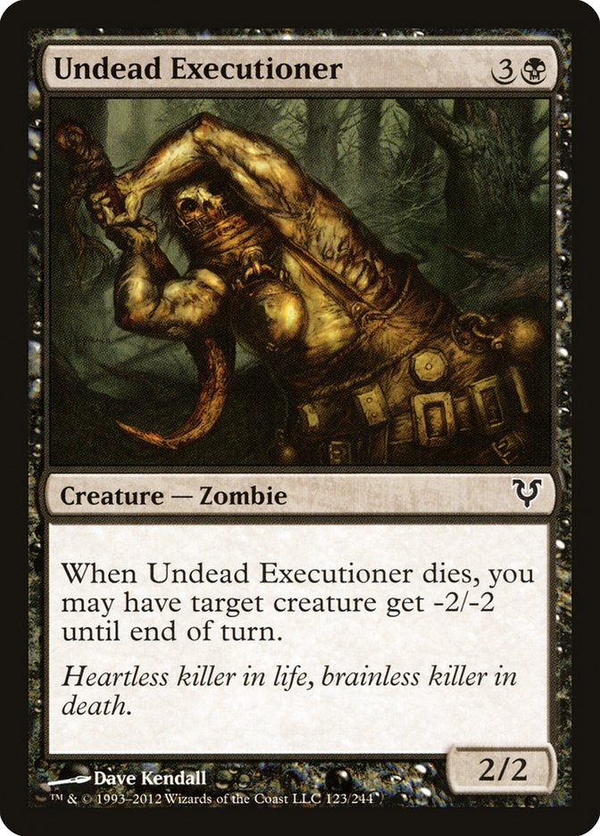 Undead Executioner [Avacyn Restored]-1