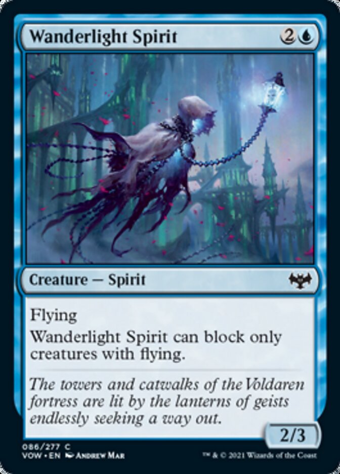Wanderlight Spirit [Innistrad: Crimson Vow]-1