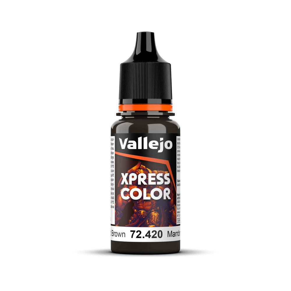 Vallejo Game Color Xpress Color Wasteland Brown 18ml Acrylic Paint