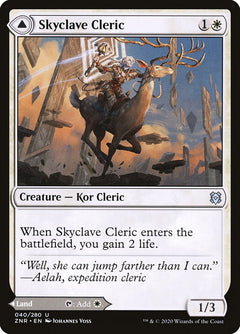 Skyclave Cleric // Skyclave Basilica [Zendikar Rising]-1