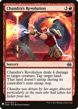 Chandra's Revolution [Mystery Booster]-1