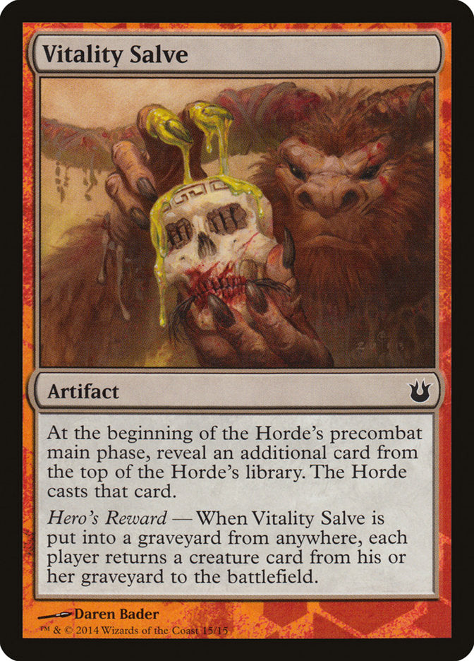 Vitality Salve [Born of the Gods Battle the Horde]-1