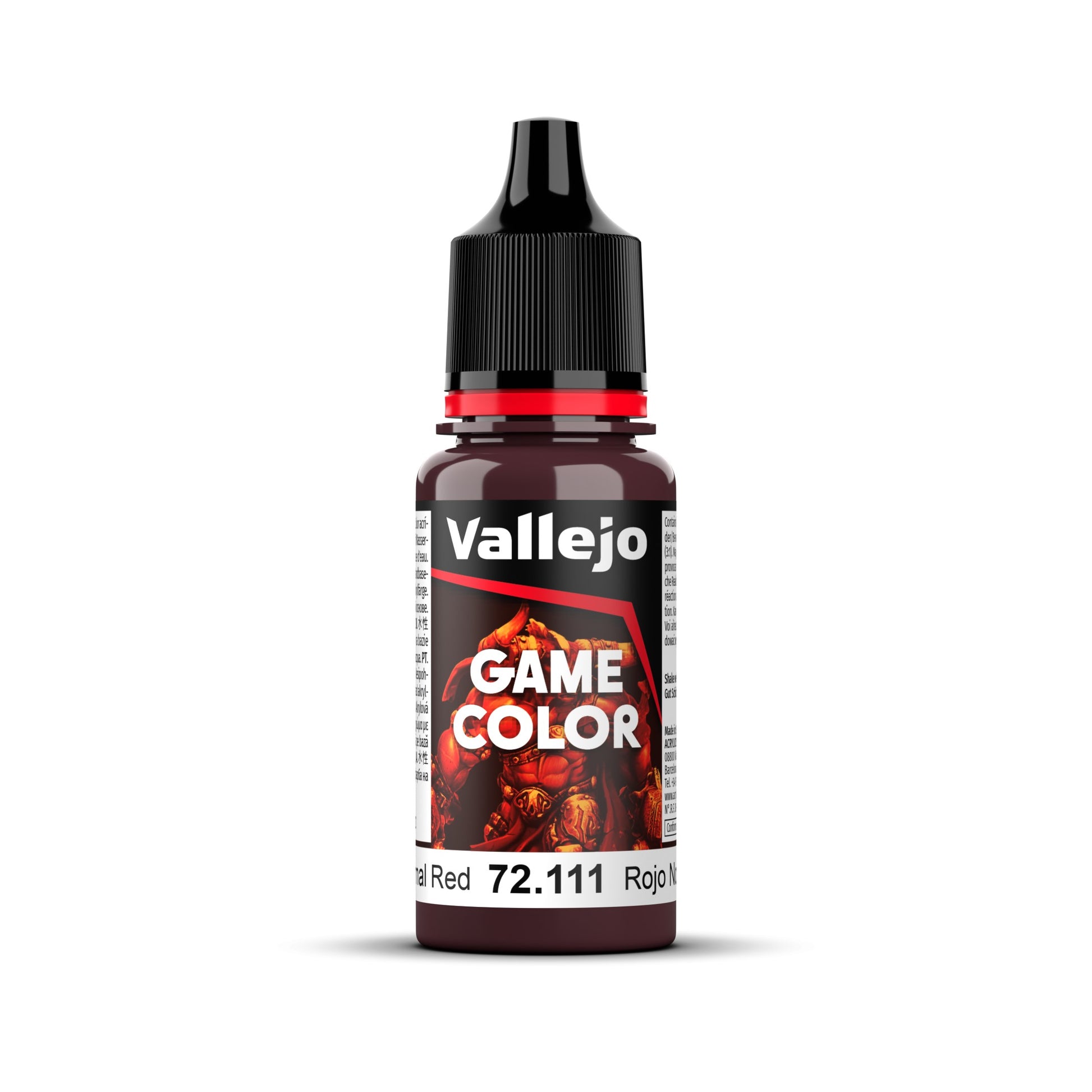 Vallejo Game Color Nocturnal Red 18ml Acrylic Paint-1