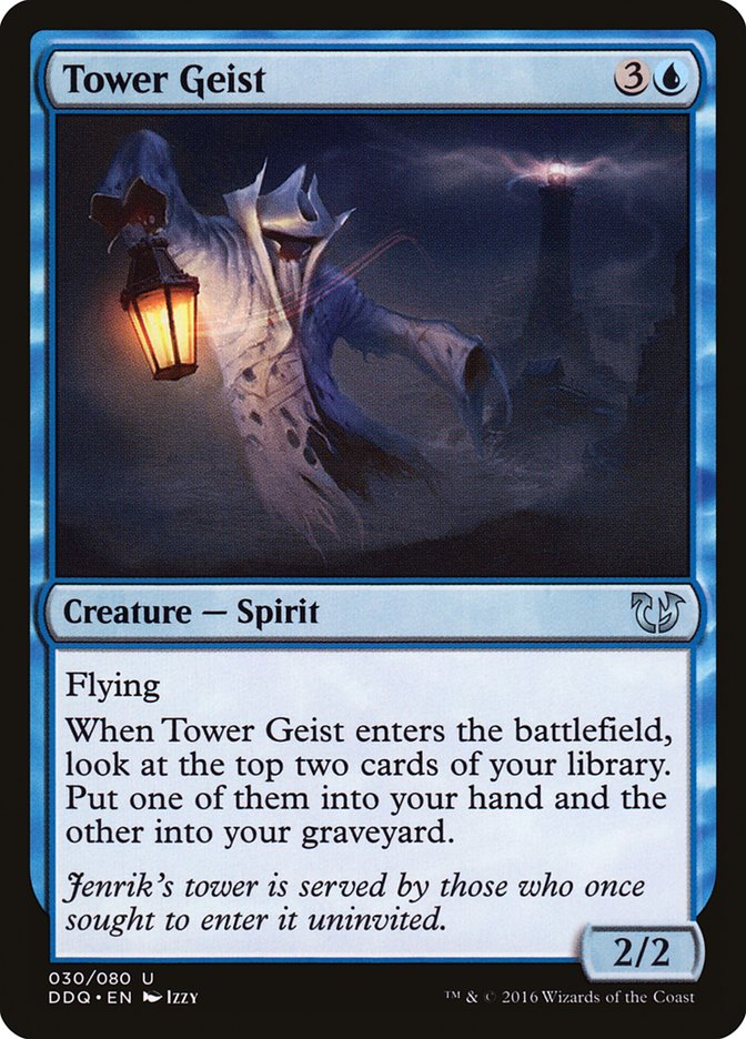 Tower Geist [Duel Decks: Blessed vs. Cursed]-1