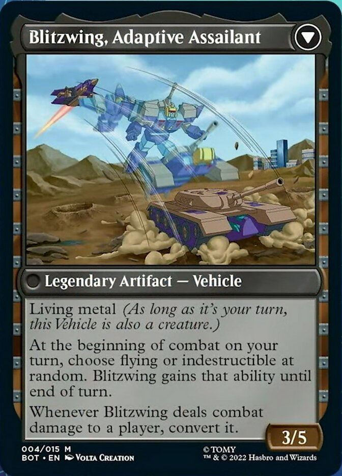 Blitzwing, Cruel Tormentor // Blitzwing, Adaptive Assailant [Transformers]-2