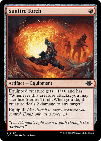 Sunfire Torch [The Lost Caverns of Ixalan]
