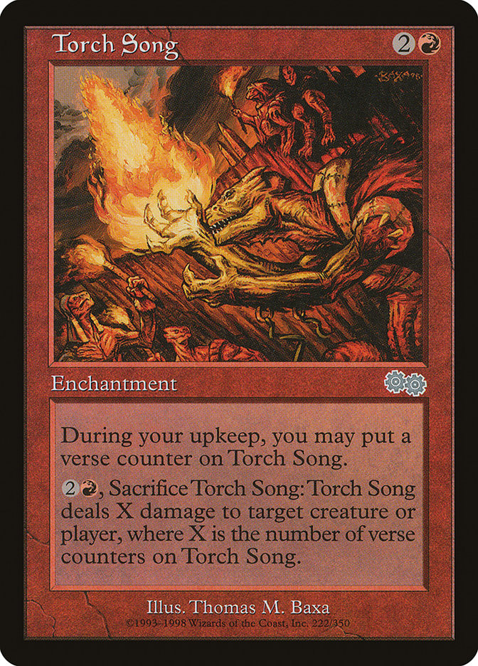 Torch Song [Urza's Saga]-1