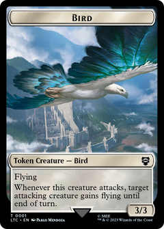Bird // Goat Token [The Lord of the Rings: Tales of Middle-Earth Commander Tokens]-1