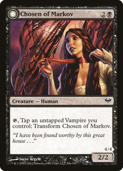 Chosen of Markov // Markov's Servant [Dark Ascension]-1