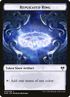 Dwarf Berserker // Replicated Ring Double-Sided Token [Kaldheim Tokens]-2