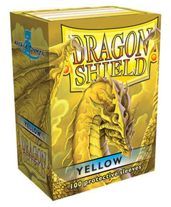 Sleeves - Dragon Shield - Box 100 - Yellow-1