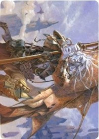 Sea Gate Banneret Art Card [Zendikar Rising Art Series]-1