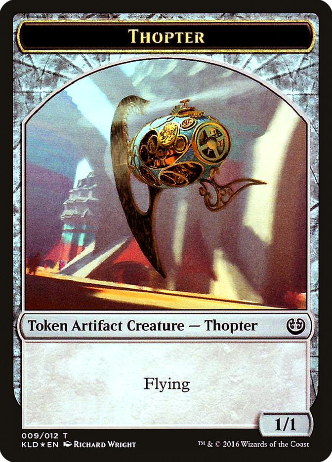 Thopter // Servo Double-Sided Token [League Tokens 2016]-2
