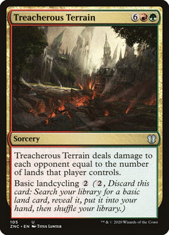 Treacherous Terrain [Zendikar Rising Commander]-1