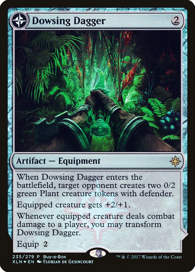 Dowsing Dagger // Lost Vale (Buy-A-Box) [Ixalan Treasure Chest]-1