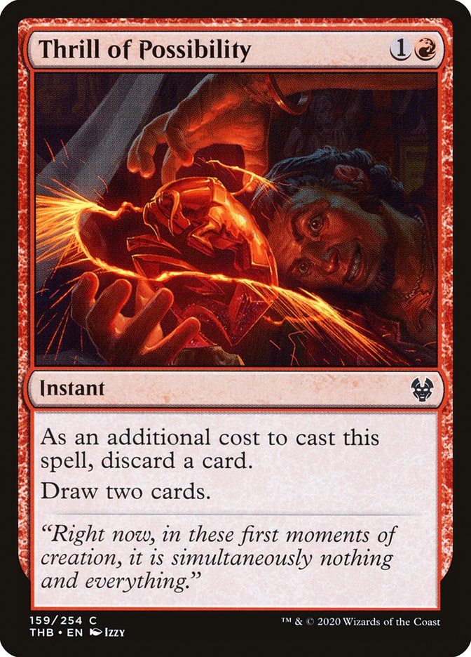 Thrill of Possibility [Theros Beyond Death]-1