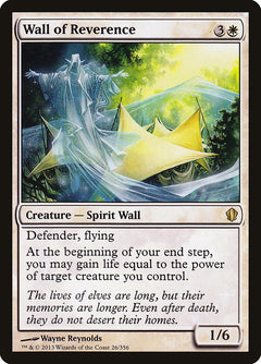 Wall of Reverence [Commander 2013]-1