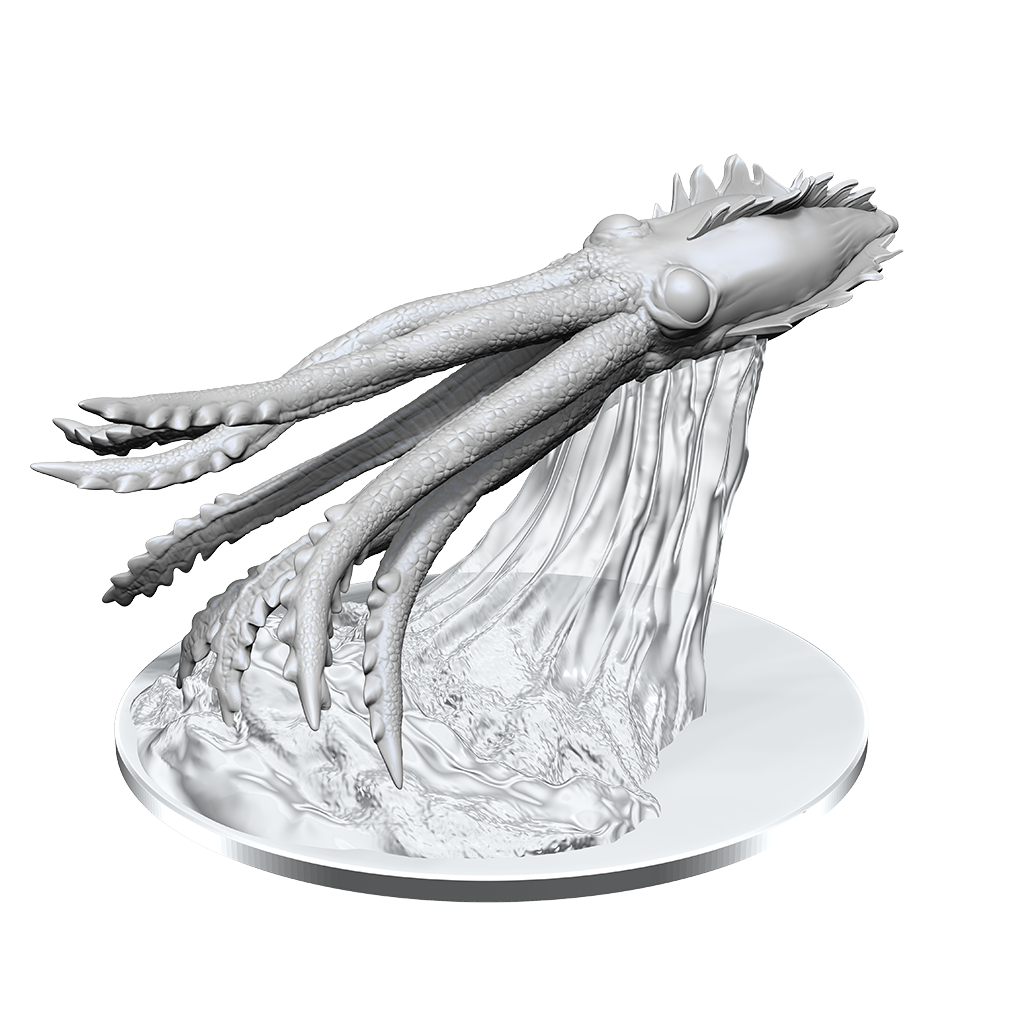 D&D Nolzurs Marvelous Unpainted Miniatures Juvenile Kraken-1