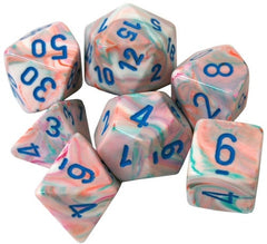 CHX 27544 Festive Polyhedral Pop Art/Blue 7-Die Set-1