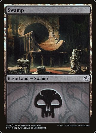 Swamp - Golgari (A05) [GRN Ravnica Weekend]-1