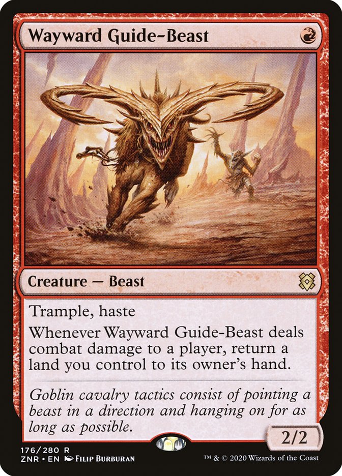 Wayward Guide-Beast [Zendikar Rising]-1