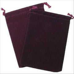 CHX 2373 Suedecloth Bag (S) - Burgundy-1