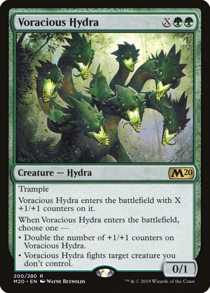 Voracious Hydra (Promo Pack) [Core Set 2020 Promos]-1