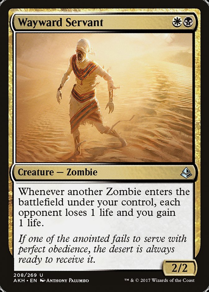 Wayward Servant [Amonkhet]-1