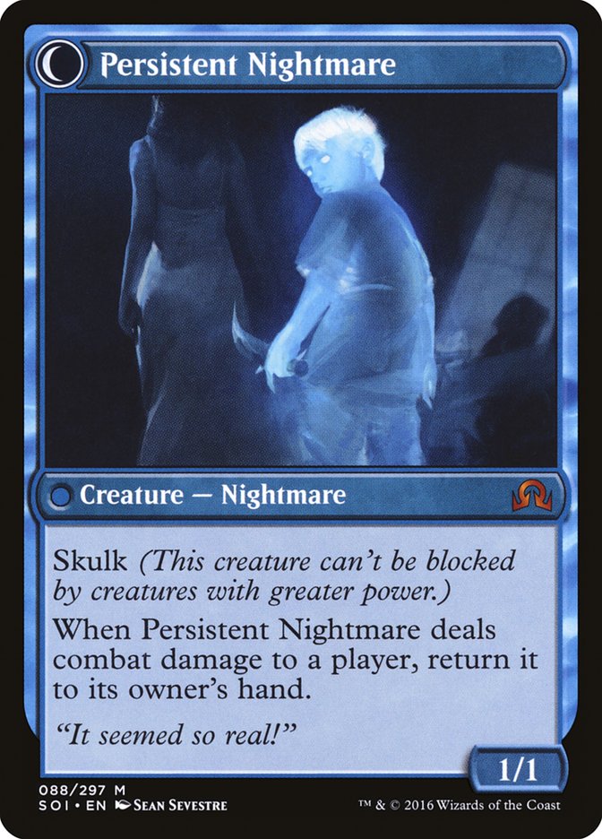 Startled Awake // Persistent Nightmare [Shadows over Innistrad]-2