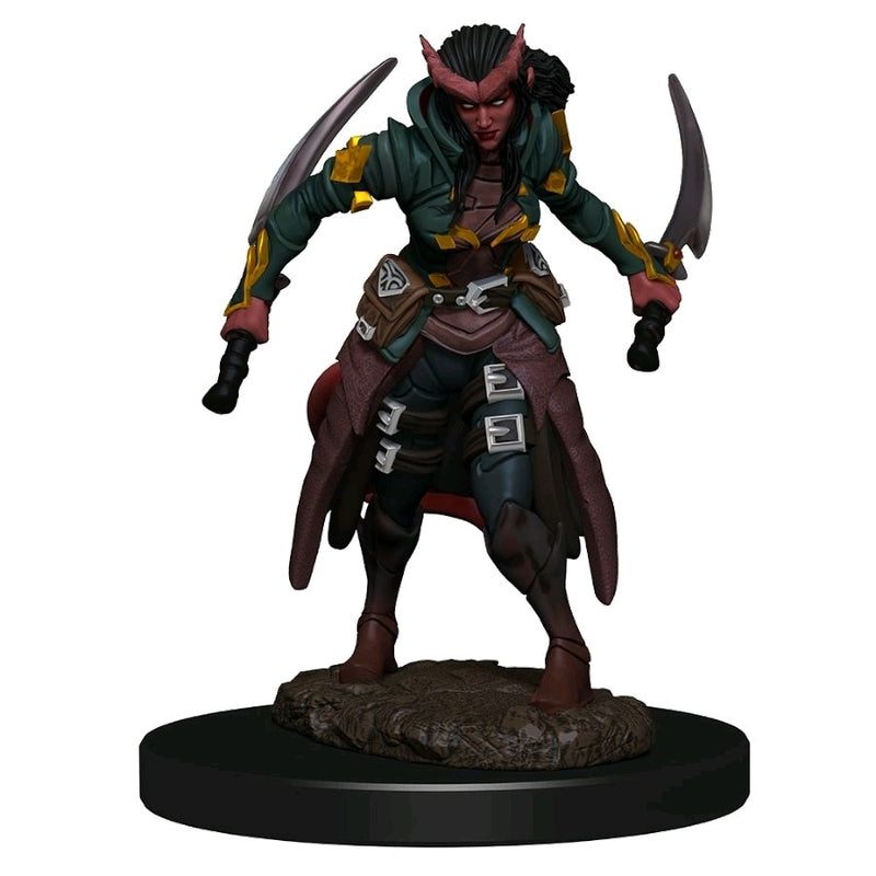 D&D Premium Painted Figures Tiefling Rogue Female-1