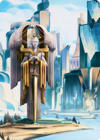 Island Art Card [Streets of New Capenna Art Series]-1