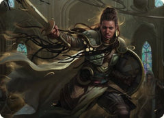 Shanna, Purifying Blade Art Card 1 [Dominaria United Art Series]-1