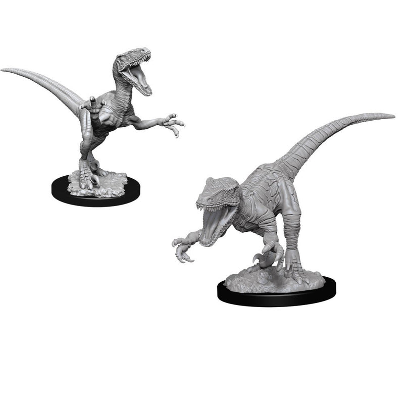 WizKids Deep Cuts Unpainted Miniatures Raptors-1