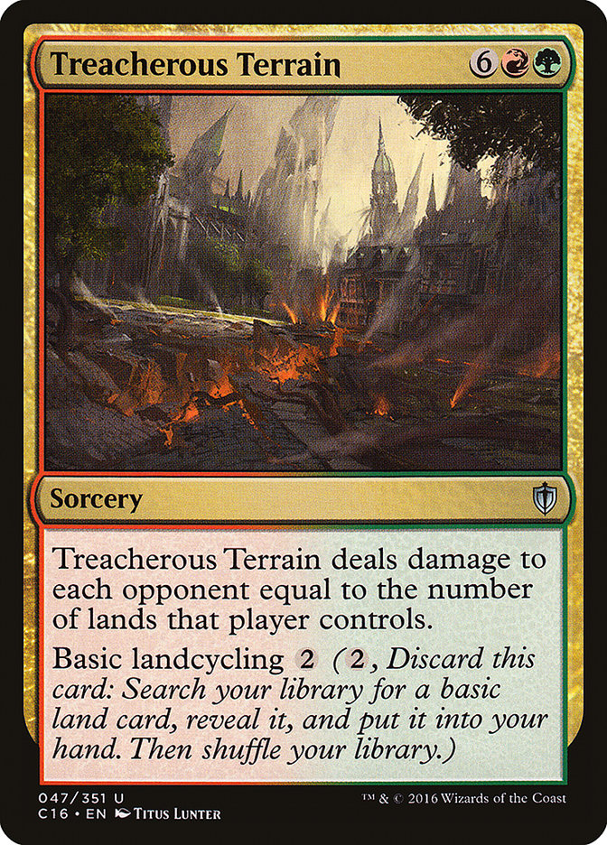 Treacherous Terrain [Commander 2016]-1