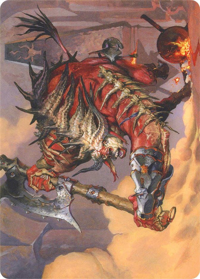 Spinehorn Minotaur // Spinehorn Minotaur [Modern Horizons Art Series]-1