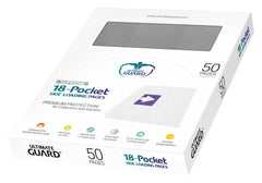 Ultimate Guard 18-Pocket Pages Side-Loading Grey (50)-1