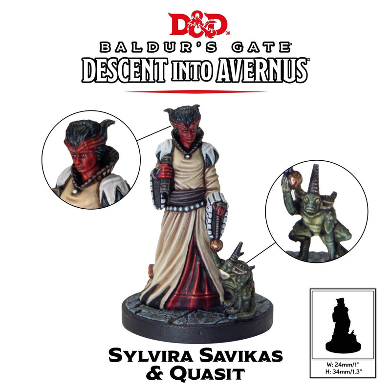 D&D Collectors Series Miniatures Baldurs Gate Descent into Avernus Sylvira Savikas-1