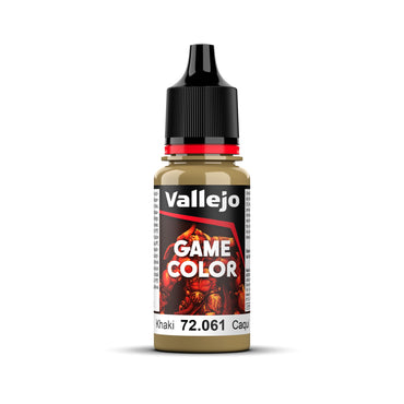 Vallejo Game Color Khaki 18ml Acrylic Paint