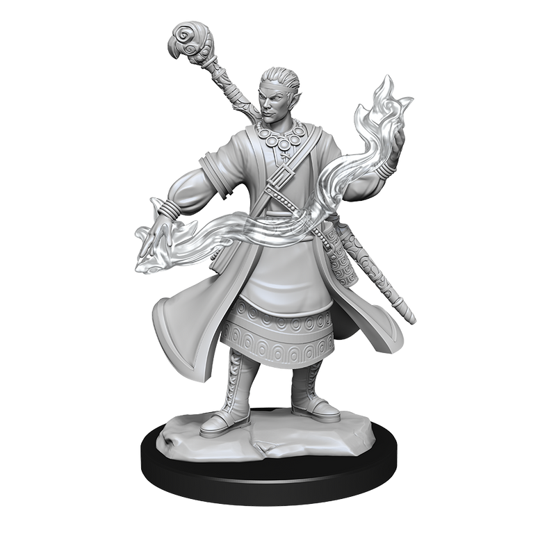 D&D Nolzurs Marvelous Unpainted Miniatures Half-Elf Wizard Male-1