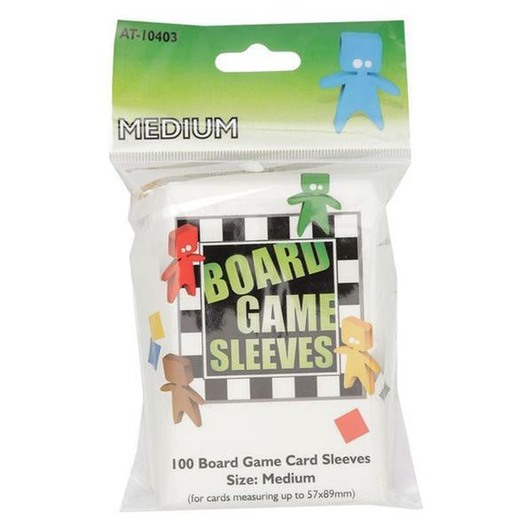 Sleeves - Dragon Shield - Board Game - Clear -  Medium (57x89mm)-1