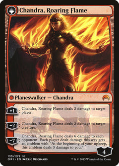 Chandra, Fire of Kaladesh // Chandra, Roaring Flame [Magic Origins]-2