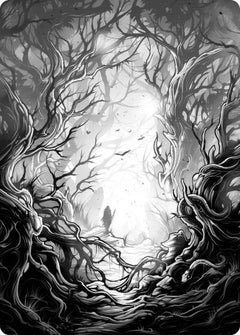Forest 1 Art Card [Innistrad: Midnight Hunt Art Series]-1