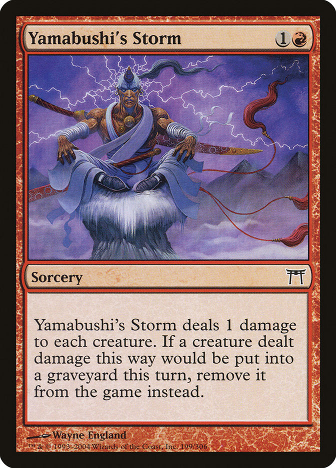 Yamabushi's Storm [Champions of Kamigawa]-1
